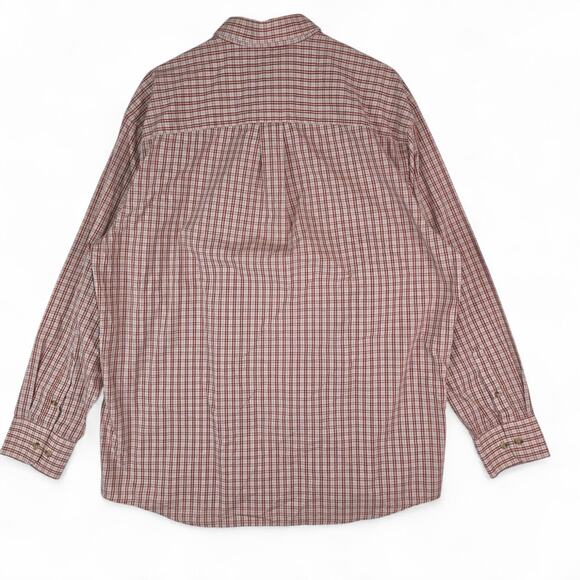 Wrangler Western Shirt XL Classics Rust Copper Plaid Long Sleeve Button Down - Picture 3 of 12